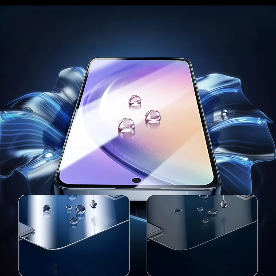 2 Stück Anti-Blaulicht Schutzfolie aus gehärtetem Glas für Samsung Galaxy A54 A34 A14 A53 A33 A23 A13 in Transparent mit vollständiger Abdeckung - Bild 2