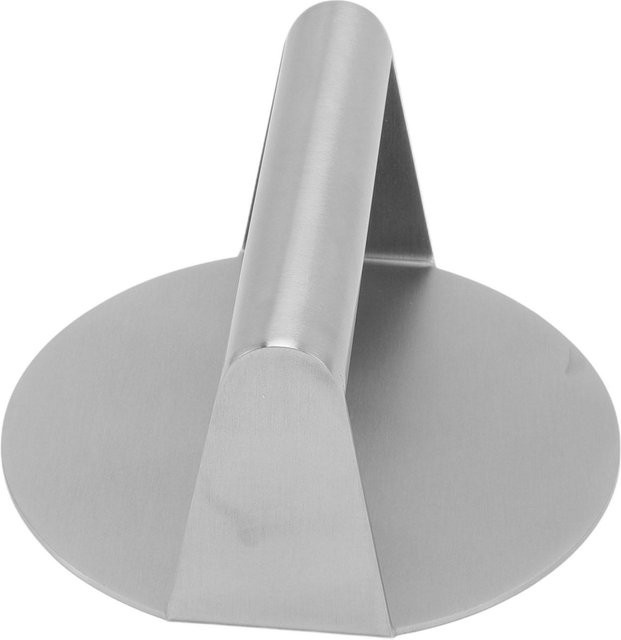 Manuelle Fleischpresse von TOMTOP JMS aus Edelstahl mit Antihaftbeschichtung und ergonomischem Griff in Grau/Silber - Bild 1