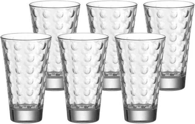 Leonardo Optic Wasserglas transparent 6er Set mit 300 ml pro Glas - Bild 1