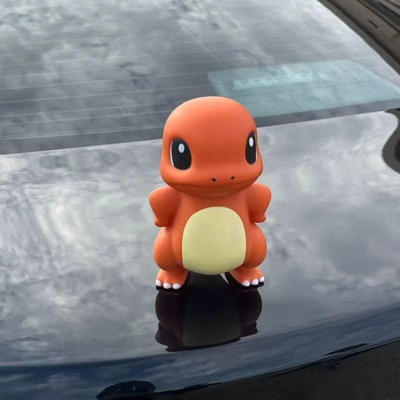 TAKARA TOMY Pokémon Tsundere Charizard Auto-Ornament, Rückspiegel-Charm, Schreibtisch-Figur, Modell - Bild 3