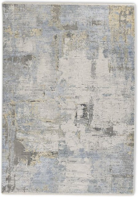 Moderner Teppich CALEA von Astra in Blau und Grau, Rechteckig, B/T: 230 x 160 cm - Bild 1