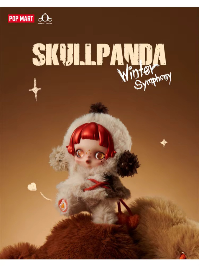 POP MART SKULLPANDA Winter Symphony Serie Blind Box Sammelfigur für Mädchen - Bild 6