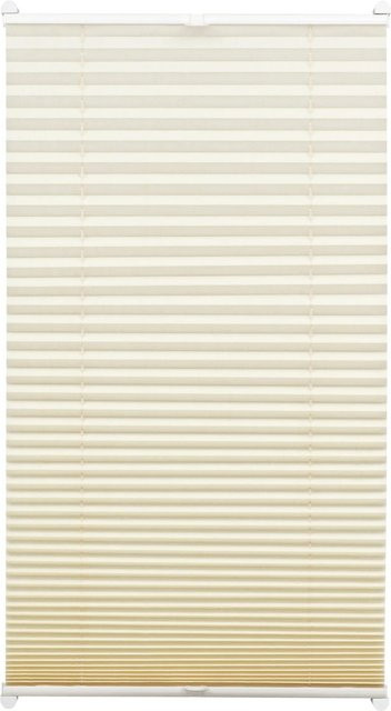 Gardinia EasyFix Thermo-Plissee mit 2 Bedienschienen, Elfenbein, B: 50 cm, H: 130 cm - Bild 1