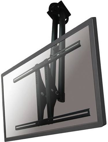 Neomounts PLASMA-C100BLACK TV-Deckenhalterung in Schwarz für 94,0 cm bis 190,5 cm Fernseher, neigbar, schwenkbar und höhenverstellbar - Bild 1