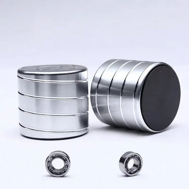 Meade Metall-Zylinder-Gyroskop-Fidget-Spinner, Drehspielzeug - Bild 1