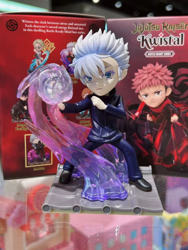 Bandai Jujutsu Kaisen Anime Figuren Set mit Itadori Yuji, Kugisaki Nobara, Fushiguro Megumi und Nanami Kento in mehrfarbig aus Kunststoff - Bild 4