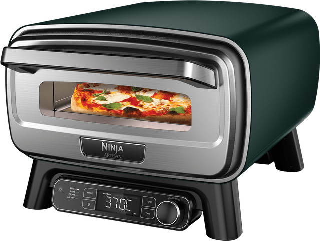 Ninja Artisan Outdoor-Elektro-Pizzaofen und Heißluftfritteuse in Grün von SharkNinja - Bild 1