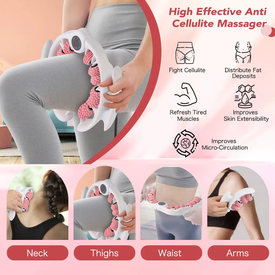 BOTQTOW Anti-Cellulite-Massagegerät, Unisex, blau-weiß - Bild 2