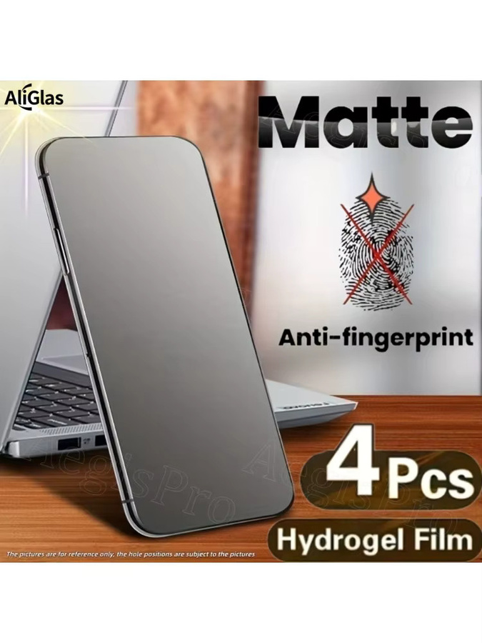 4 Stück matte Hydrogel-Displayschutzfolien für OnePlus 7 8 9 11 13 15 Pro und OnePlus ACE5, transparent und fingerabdruckresistent - Bild 7