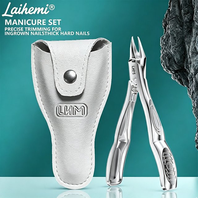Laihemi Zehennagelzange mit geraden und gebogenen Klingen, Unisex - Bild 1