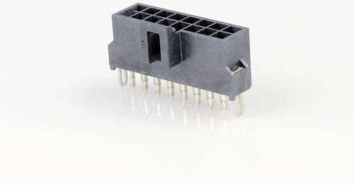 Molex Einbau-Buchsenleiste Standard Schwarz 16 Polzahl Rastermaß 2.50mm 1053121316 Tray - Bild 1