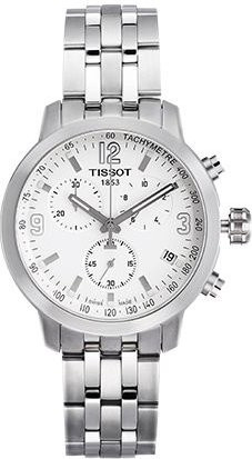 Tissot Armbanduhr, Quarz, Edelstahl, Weiß, 41 mm, Herren - Bild 1