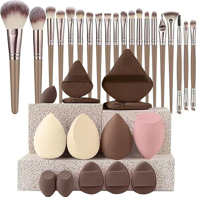Rd lala Make-up-Pinsel-Set, 13-teilig, Unisex - Bild 1