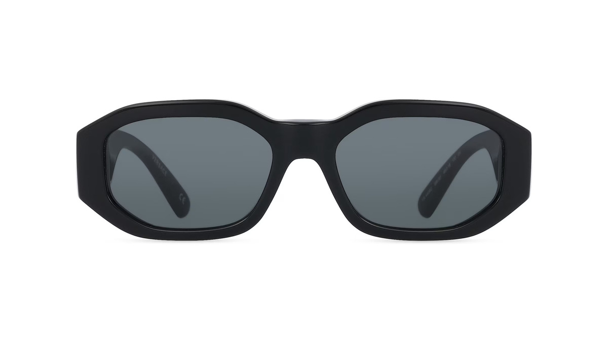 Versace VK4429U Sonnenbrille Kids, Vollrand, Quadratisch, Acetat, schwarz - Bild 1