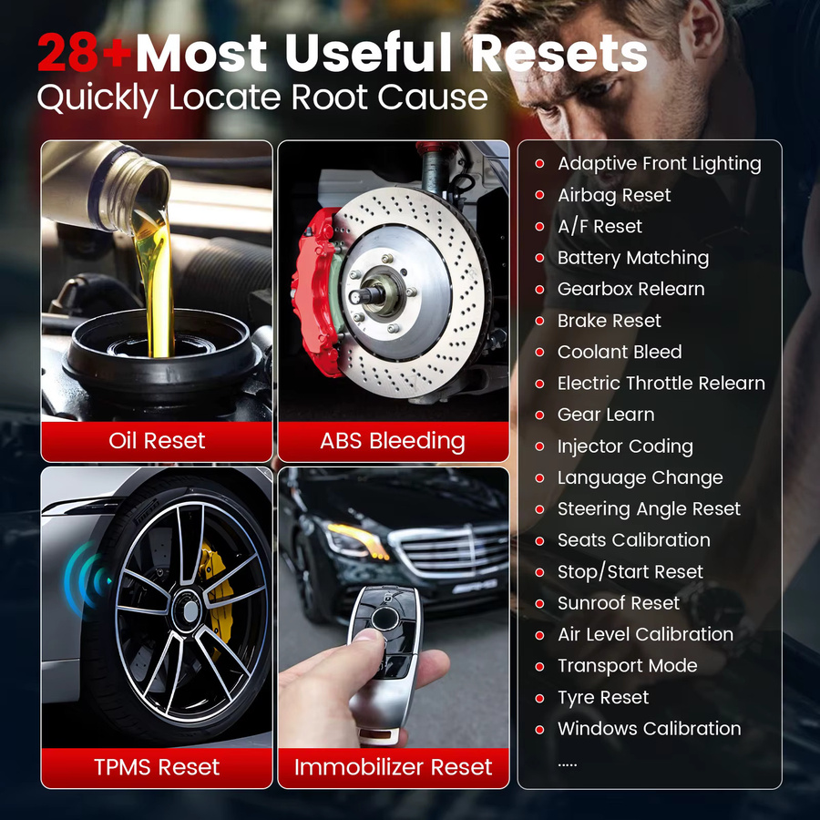 Thinkcar Thinktool Mini OBD2 Scanner in Schwarz mit lebenslang kostenlosem Diagnose-Tool für 28 Reset-Funktionen und Fehlercode-Auslesung - Bild 3