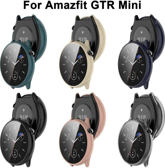 Amazfit GTR Mini Smartwatch Schutzhülle Bumper, Schwarz - Bild 1
