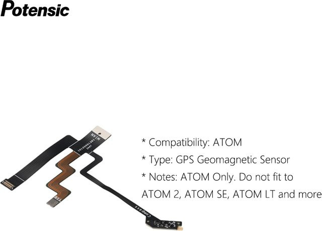 Potensic GPS-Geomagnetsensor in Schwarz für Potensic ATOM - Bild 1