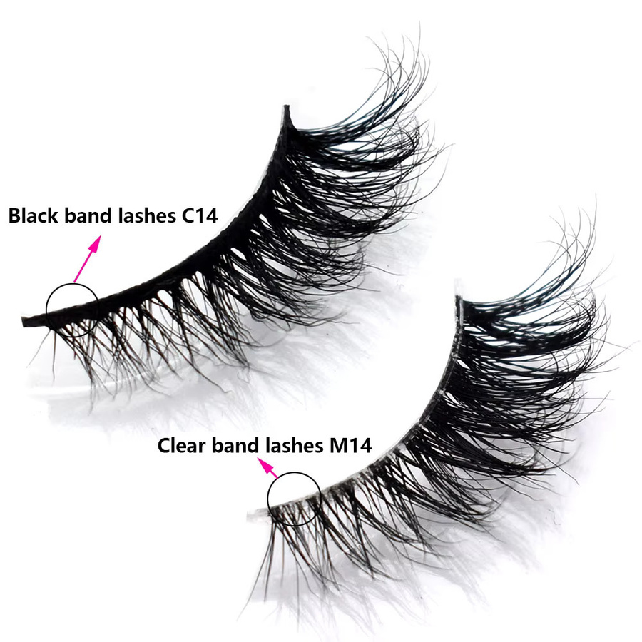 FOXESJI C13 Lashes Halbe Wimpern, Natürlich, Unisex - Bild 2