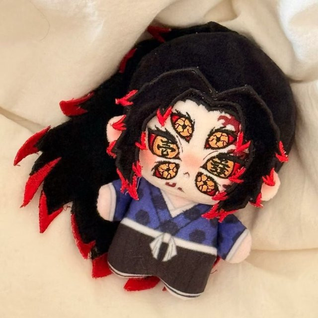 Bandai Kimetsu no Yaiba Kokushibo Douma, Plüschpuppen, 10cm, Bunt - Bild 1