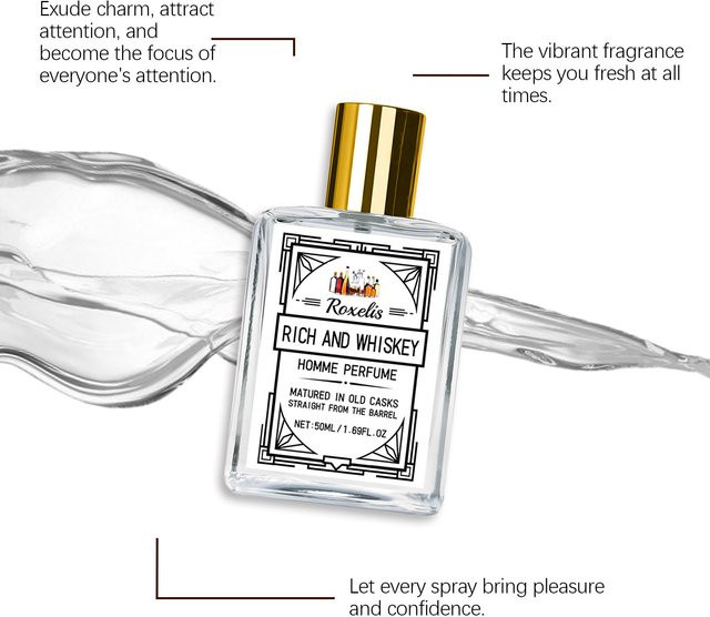 ROXELIS Whisky-Homme Parfum/Extrait, 50 ml, Herren - Bild 1
