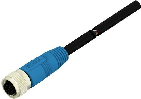 TE Connectivity T4151310008-001 Sensor-Aktor-Steckverbinder konfektioniert blau 5er Packung - Bild 1