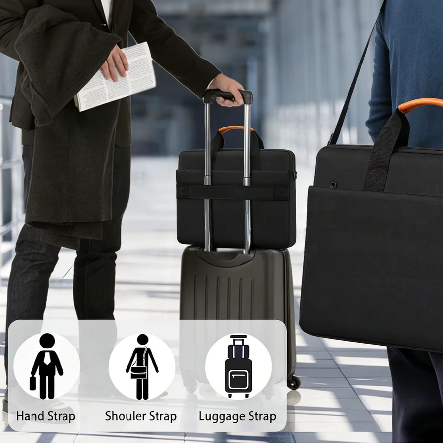 Stoßfeste Laptop-Schutzhülle für 14 und 16 Zoll in Schwarz für MacBook Pro, Surface, Lenovo, HUAWEI, ASUS, HP und Acer - Bild 6