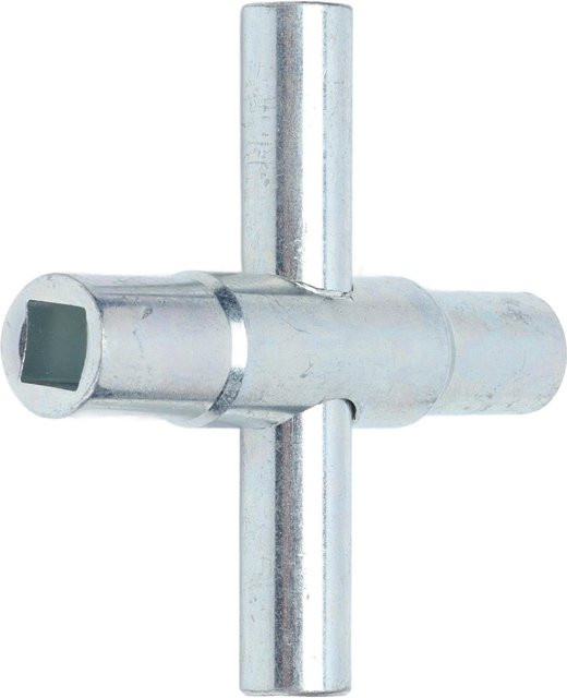 TOMTOP JMS 4-in-1 Wasserhahn-Schlüssel aus Stahl in Silber - Bild 1