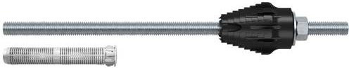 Fischer Thermax 12/110 M12 A4 Abstandsmontagesystem aus Edelstahl, Farbe: Silber, 10 Stück - Bild 1