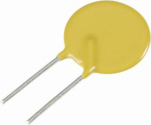 ESKA PTC-Sicherung FRX010-60F, Gelb, Strom I(H) 0,1A 60V, L x B x H: 5,7 x 3,1 x 18,5 mm - Bild 1