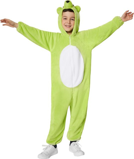 tectake Kinderkostüm Grüner Bär, Plüsch / Textil - Bild 1