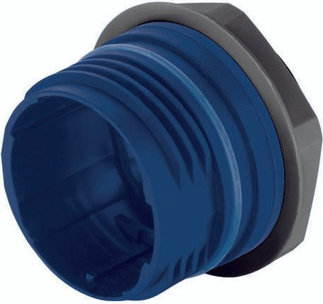 HARTING Einschraubgehäuse 09 15 513 0102 09155130102 in Blau aus Kunststoff - Bild 1