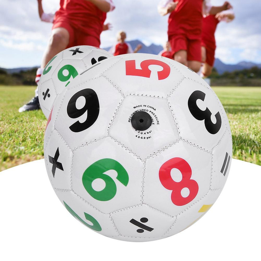 TOMTOP JMS Fußball Größe 2 Weiße Nummer - Bild 3
