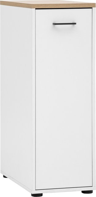 Schildmeyer Apothekerschrank Solea modern in Weiß matt, B/T/H: 60 x 32,6 x 95,8 cm - Bild 1