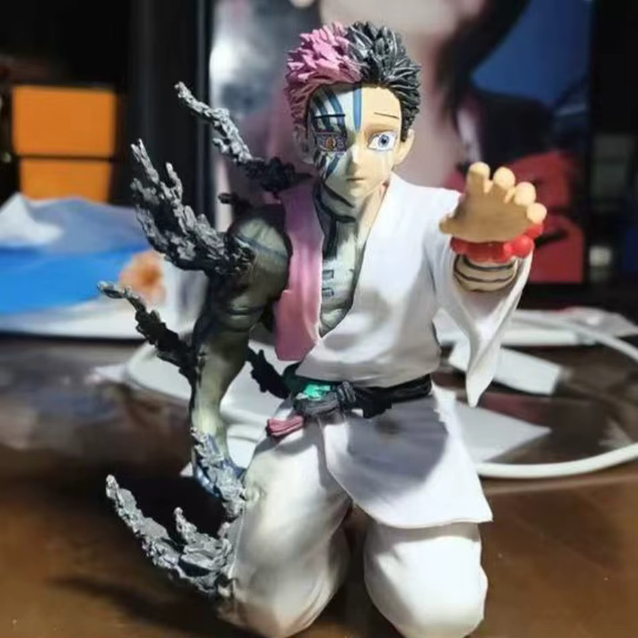 Bandai Demon Slayer Akaza Halbdämon-Form Anime-Figur, Einzelfigur, 15cm - Bild 5
