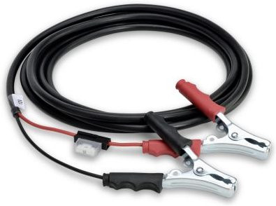 CEMO Anschlusskabel für Elektropumpen CENTRI SP30, Schwarz, Länge: 4 m, 25 A Sicherung und Polklemmen - Bild 1
