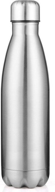 ZestCasa Vakuum-Wasserflasche aus Edelstahl in Silver White für Outdoor und Sport - Bild 1