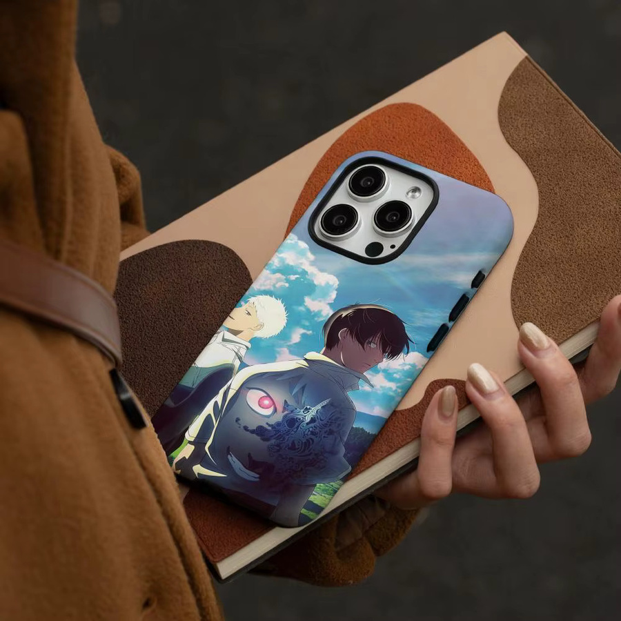 S-Summer Hikaru Died Handyhülle für Apple iPhone 17 16 15 14 13 12 Pro Max Plus in Weiß und Multicolour mit glänzender HD-Doppelschicht-Flüssig-Hartschale - Bild 2