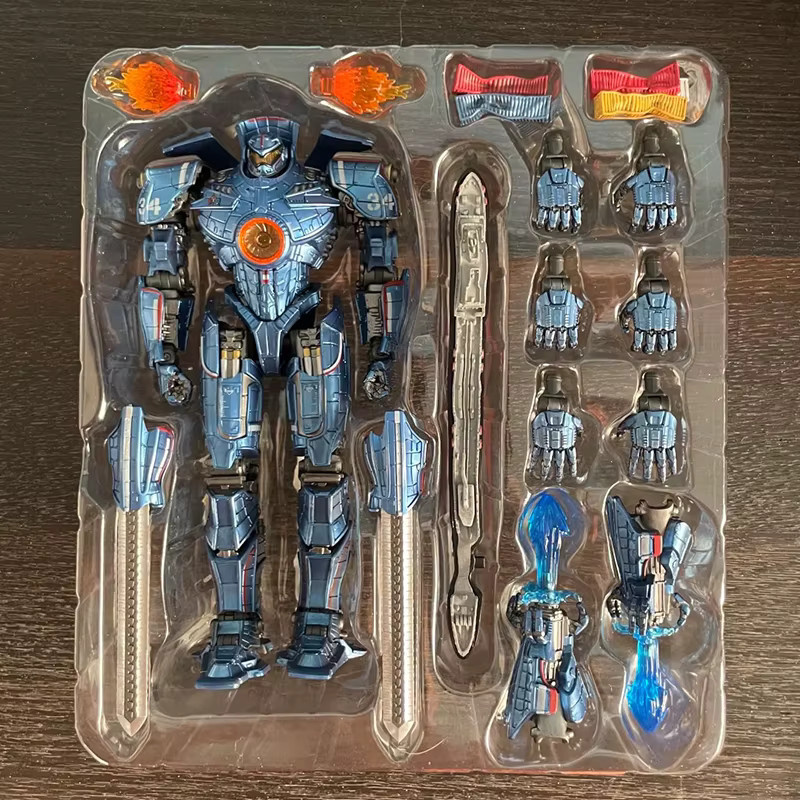 Bandai Eureka Striker, Gelenkmodell, Blau - Bild 4