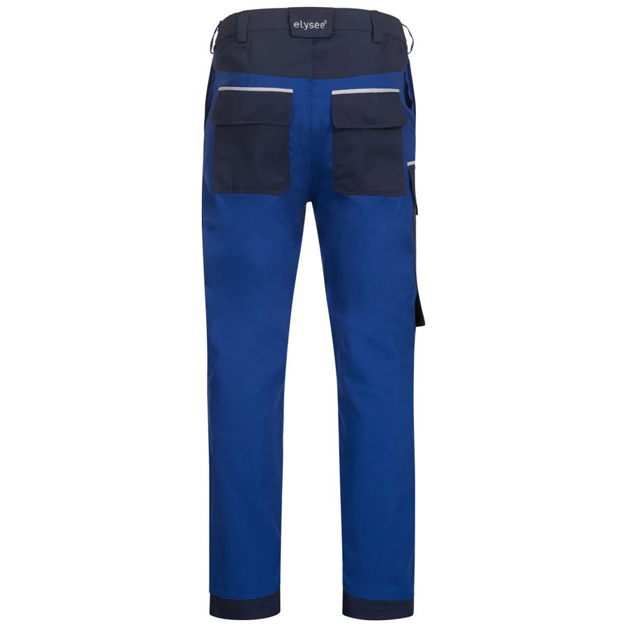 Multinorm Bundhose VINCENT von HELMUT FELDTMANN in Blau mit Reflexstreifen und Knietaschen nach EN ISO 11611, 11612, 1149-5, 13034, 61482-2 und EN ISO 13688 - Bild 1