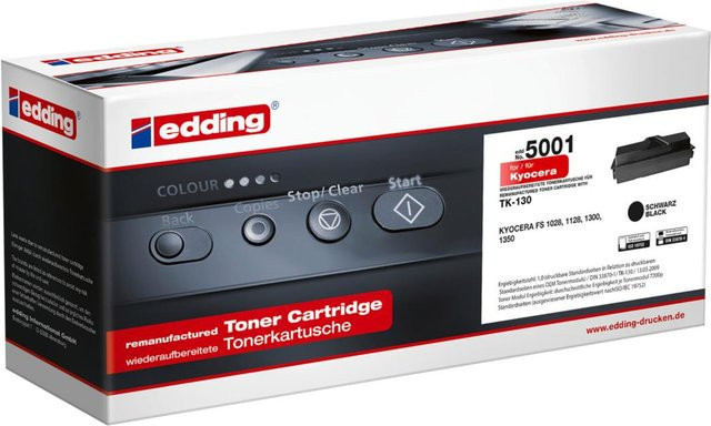 Edding EDD-5001 Tonerkartusche für Laserdrucker, Schwarz - Bild 1