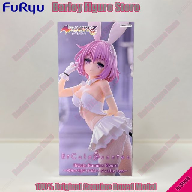 FuRyu To LOVE-Ru Momo Belia Deviluke White Bunny BiCute Bunnies Actionfigur, 27cm, ab 15 Jahren - Bild 1