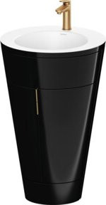 Duravit Waschtischunterschrank Starck 1 c-bonded Set, Farbe: Weiß, B/T/H: 56 x 86,4 x 60,5 cm - Bild 1