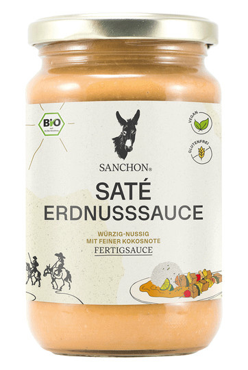 Sanchon Erdnusssauce Saté 320 g - Bild 1