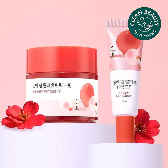 RUNDES LABOR Kamille Tiefkollagen Straffende Creme, 50 ml + 10 ml, Gesicht - Bild 1