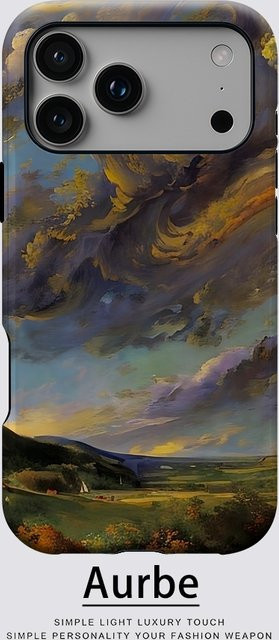Robuste Magnetische Handyhülle von Potdemiel mit surrealer Himmelslandschaft für iPhone 17 16 15 14 13 Pro Max Plus, Mehrfarbig - Bild 1