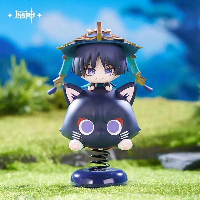 miHoYo Genshin Impact Wanderer Q-Version Doll, Desktop Ornament - Bild 1