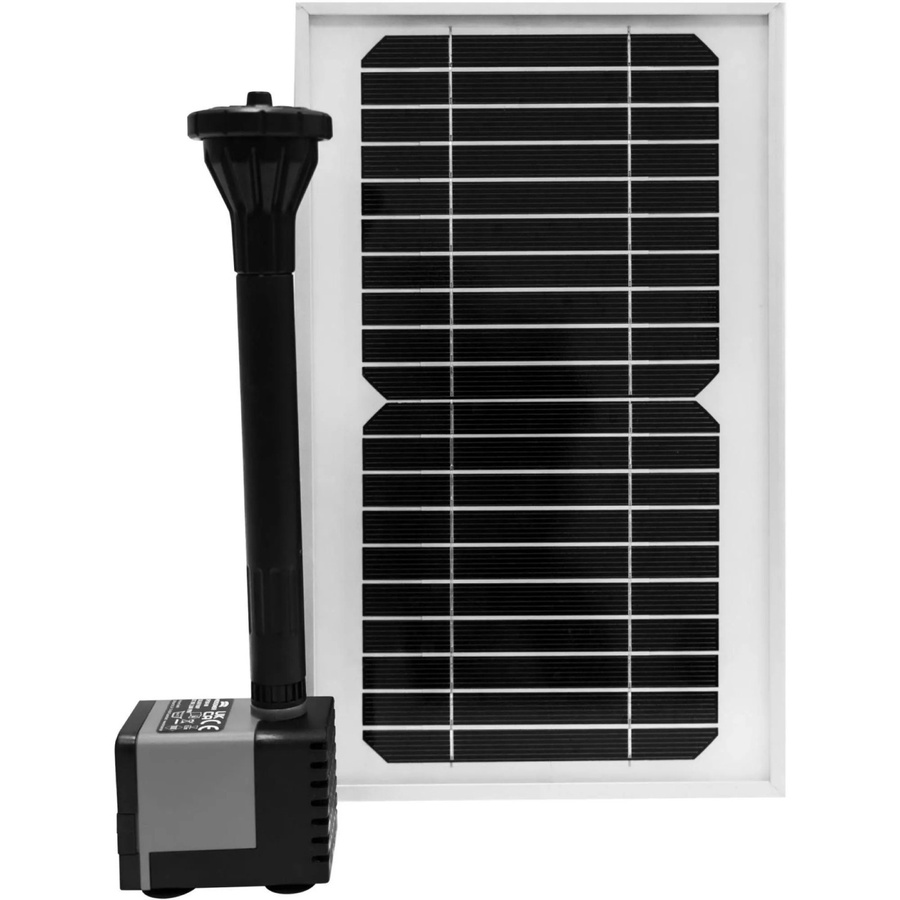 Heissner Solar Wasserspielpumpen Set in Schwarz mit 550 l/h Förderleistung - Bild 2