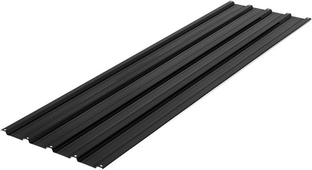 Buying Solutions, MB Wellblech-Dachplatten aus verzinktem Stahl, 25 Stück, Schwarz, 16,35 qm - Bild 1