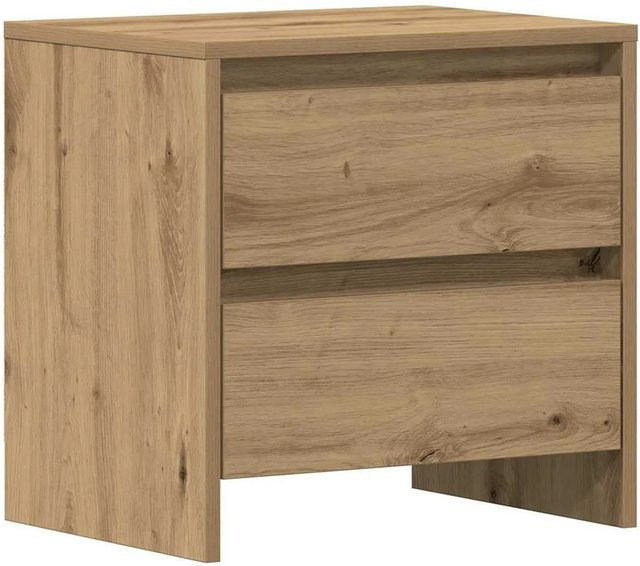 vidaXL Nachttisch Artisan-Eiche in Braun aus Holzwerkstoff, B/T/H: 45 x 34 x 44,5 cm - Bild 1