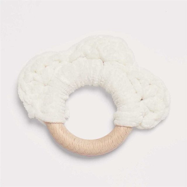 Rico Design Häkelset Beißring Modell 05 Chenillove Holz Set - Bild 1